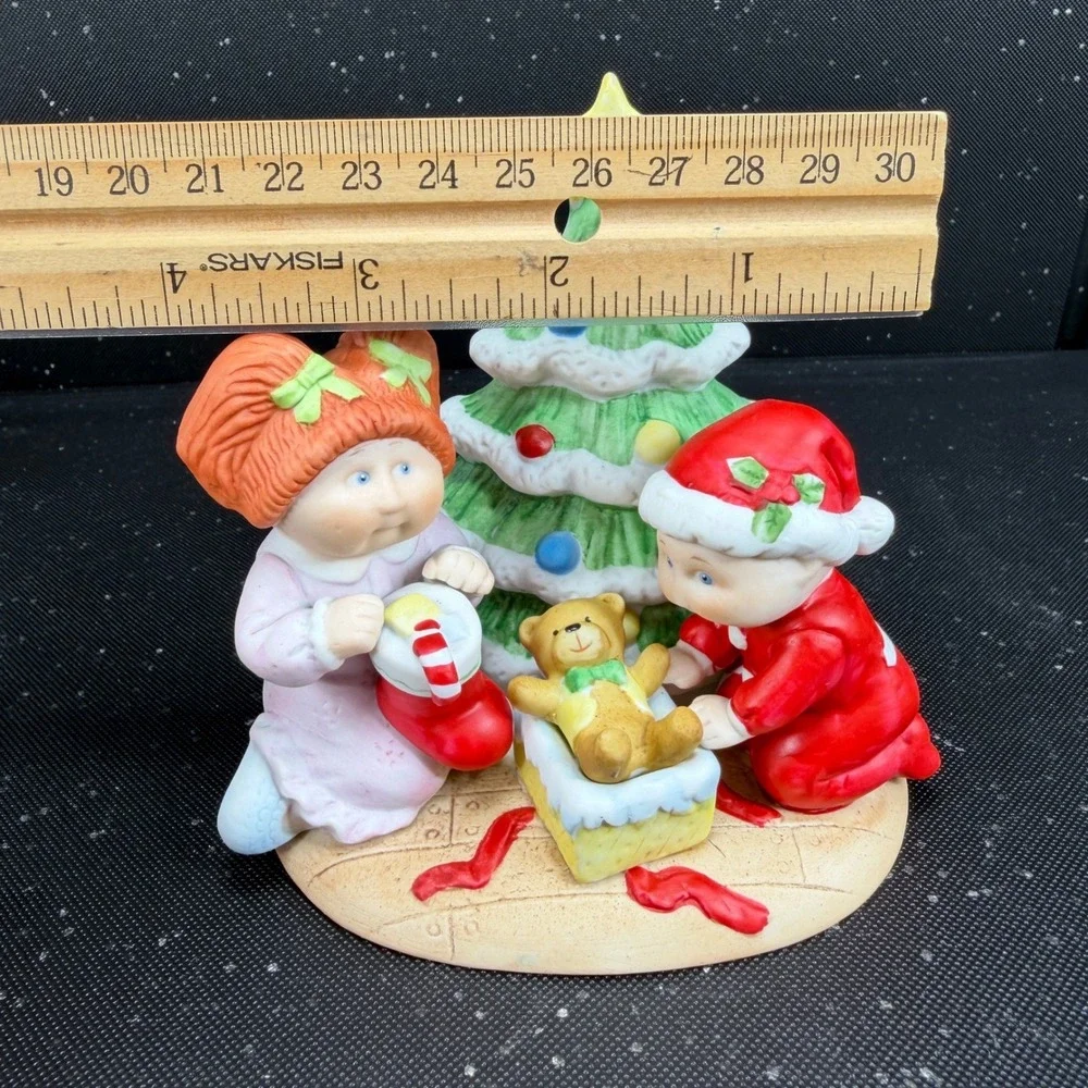 Vintage 1984 Cabbage Patch Kids Christmas Figurine Xavier Roberts 84 Edition